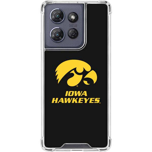 University of Iowa Hawkeyes Moto G Play 5G (2025) Clear Case